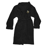 Men's The Northwest Group Black Minnesota Vikings Silk Touch Robe