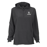 Women's Charcoal Clarkson Golden Knights Pullover Stretch Anorak Jacket