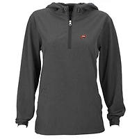Women's Charcoal Western Kentucky Hilltoppers Pullover Stretch Anorak Jacket