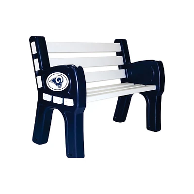 Los Angeles Rams Park Bench