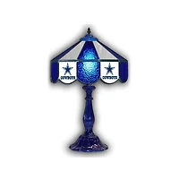 Dallas Cowboys 21" Glass Table Lamp