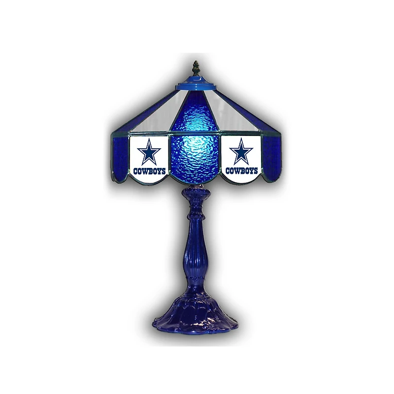 Dallas Cowboys 21" Glass Table Lamp