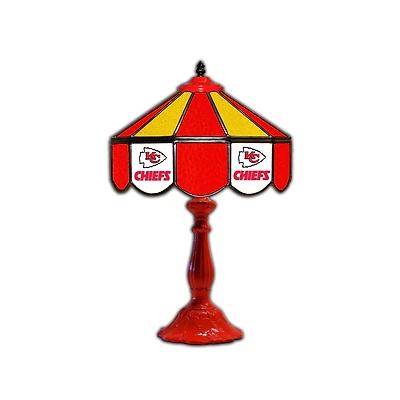 Kansas City Chiefs 21" Glass Table Lamp