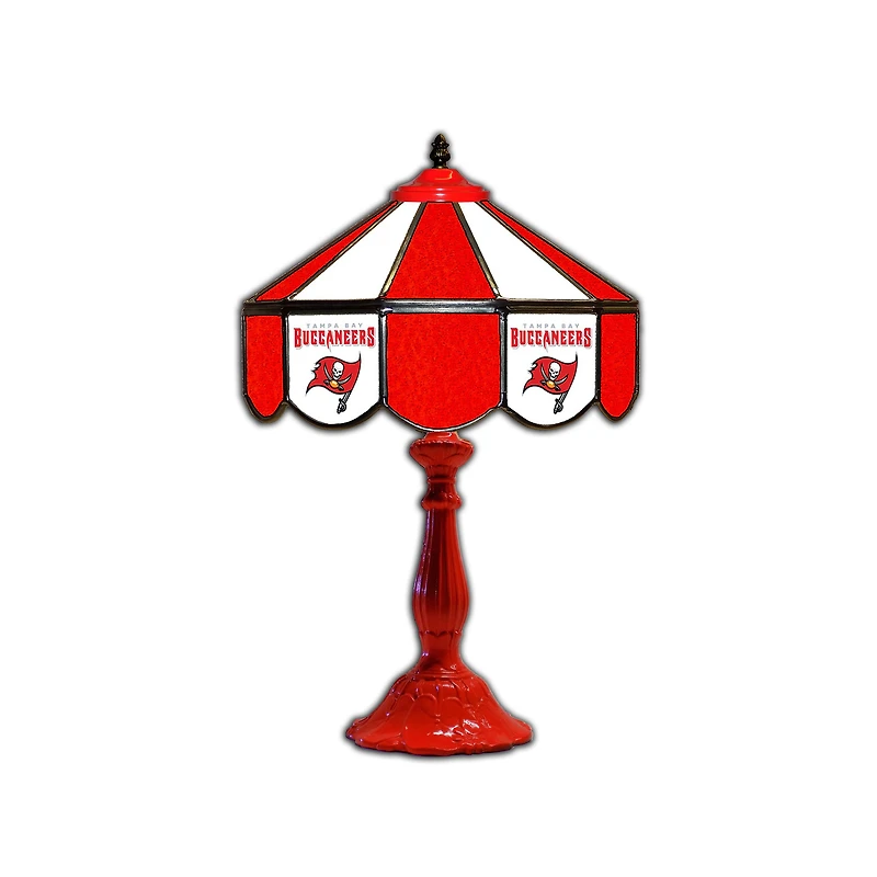 Tampa Bay Buccaneers 21" Glass Table Lamp