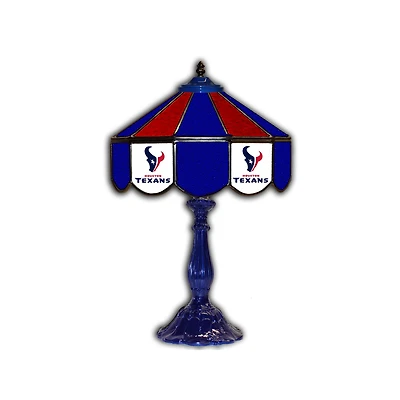 Houston Texans 21" Glass Table Lamp