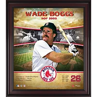 Wade Boggs Boston Red Sox Framed 15" x 17" Hall of Fame Career Profile
