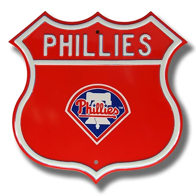 Philadelphia Phillies 16" Route Sign