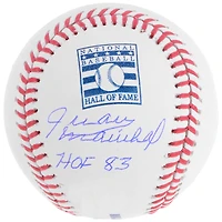 Juan Marichal San Francisco Giants Autographed Hall of Fame Logo Baseball with "HOF 83" Inscription