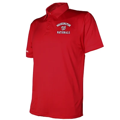 Men's Stitches Red Washington Nationals Polo