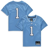 Preschool Jordan #1 Carolina Blue North Carolina Tar Heels Team Replica Football Jersey