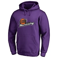 Men's Purple Phoenix Mercury Primary Logo Pullover Hoodie