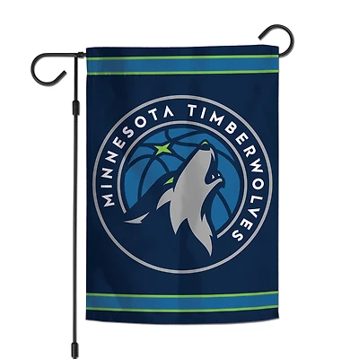 WinCraft Minnesota Timberwolves 12" x 18" Double-Sided Logo Garden Flag
