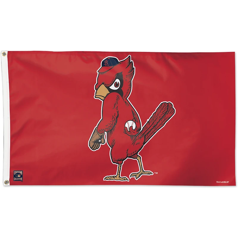 WinCraft St. Louis Cardinals Single-Sided 3' x 5' Deluxe Mascot Flag