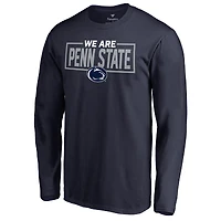 Men's Navy Penn State Nittany Lions We Are Icon Long Sleeve T-Shirt