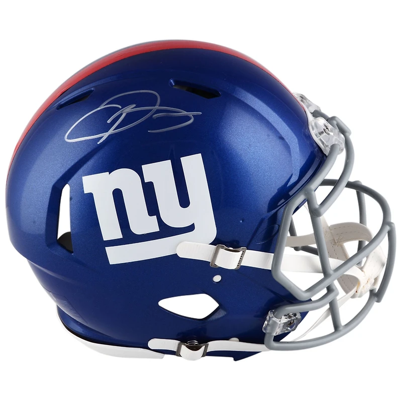 Odell Beckham Jr. New York Giants Autographed Riddell Speed Pro-Line Helmet