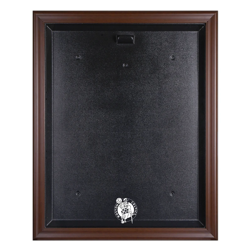 Boston Celtics Brown Framed Team Logo Jersey Display Case