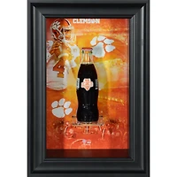 Clemson Tigers Framed 11" x 16" 2016 National Champions Coke Bottle Shadowbox