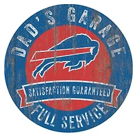 Buffalo Bills 12" x 12" Dad's Garage Sign