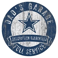 Dallas Cowboys 12" x 12" Dad's Garage Sign
