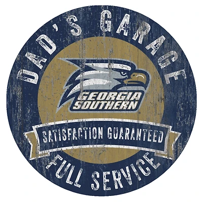 Georgia Southern Eagles 12" x 12" Dad's Garage Sign