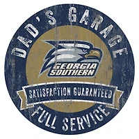 Georgia Southern Eagles 12" x 12" Dad's Garage Sign