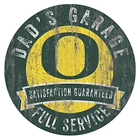 Oregon Ducks 12" x 12" Dad's Garage Sign