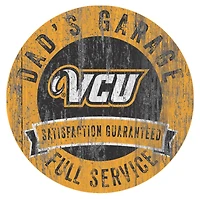 VCU Rams 12" x 12" Dad's Garage Sign
