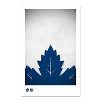 Toronto Maple Leafs 11" x 17" Minimalist Art Poster
