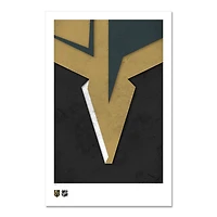 Vegas Golden Knights 11" x 17" Minimalist Art Poster