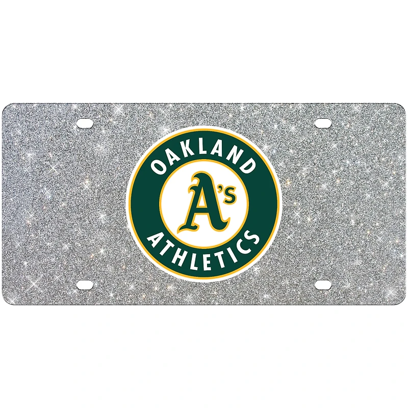 WinCraft Athletics Acrylic Glitter License Plate