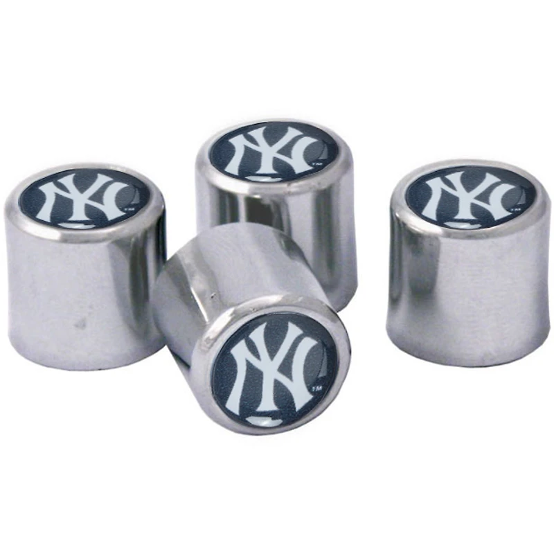 WinCraft New York Yankees 4-Pack Valve Stem Covers