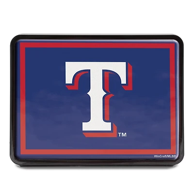 WinCraft Texas Rangers Universal Rectangle Hitch Cover