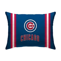 Blue Chicago Cubs 20" x 26" Plush Bed Pillow
