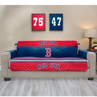 Blue Boston Red Sox Sofa Protector