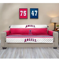 Red Los Angeles Angels Sofa Protector