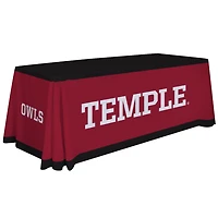 Temple Owls Team Logo 6' Table Throw