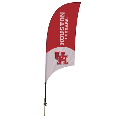 Houston Cougars 7.5' Logo Razor Feather Flag