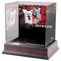 Lamar Jackson Louisville Cardinals Deluxe Mini Helmet Display Case