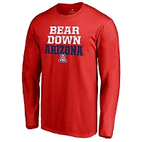 Men's Red Arizona Wildcats Team Hometown Collection Long Sleeve T-Shirt