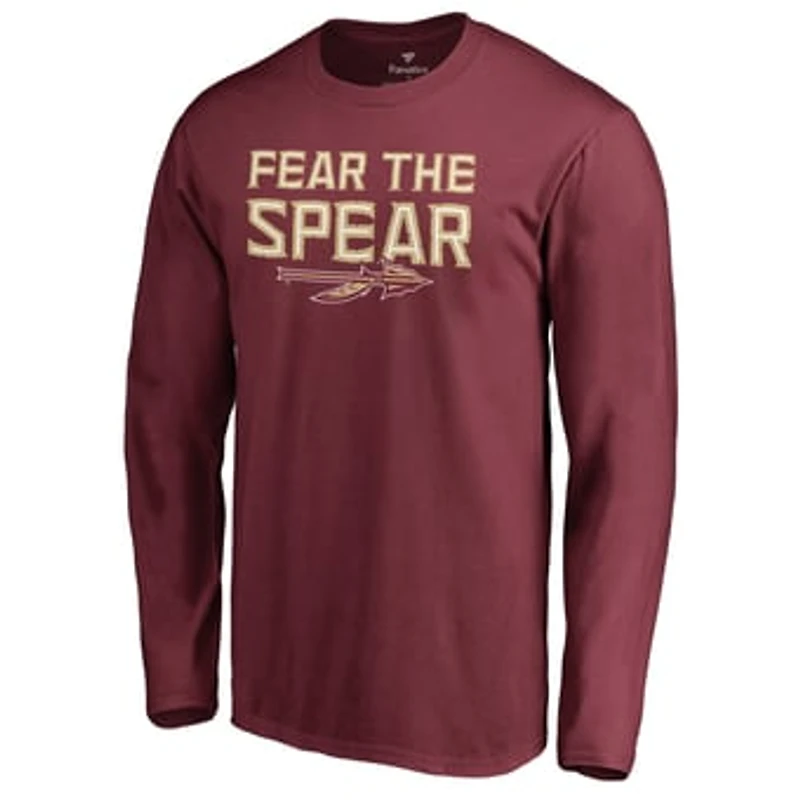 Men's Garnet Florida State Seminoles Hometown Collection Long Sleeve T-Shirt
