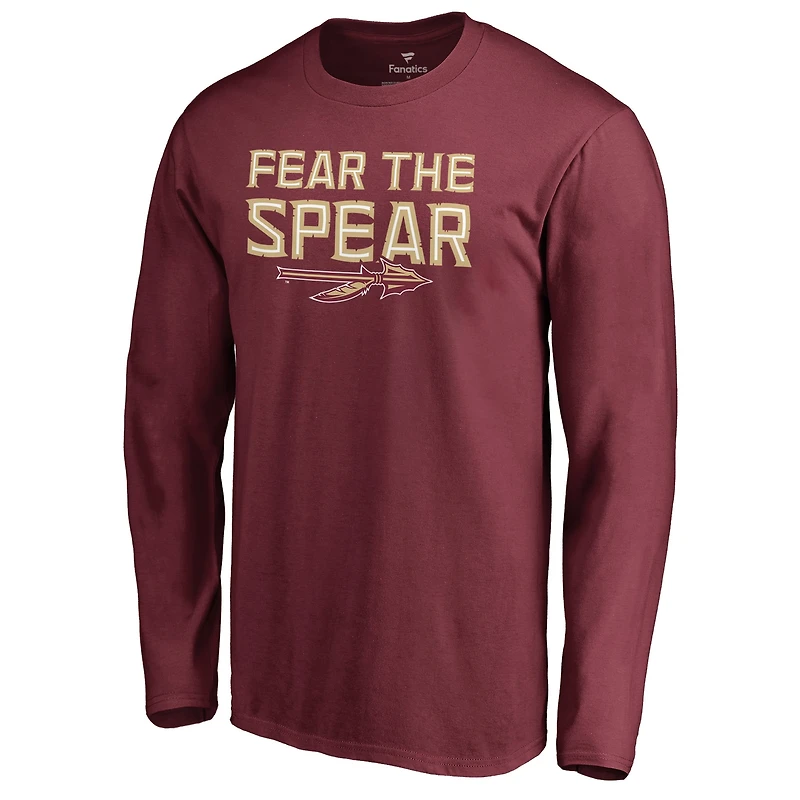 Men's Garnet Florida State Seminoles Hometown Collection Long Sleeve T-Shirt