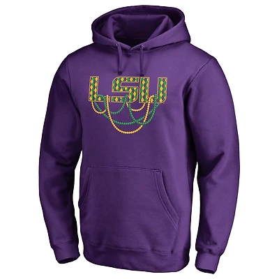 Men's Purple LSU Tigers Hometown Collection Pullover Hoodie