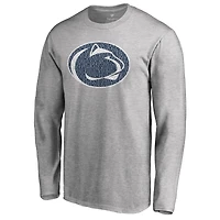 Men's Heathered Gray Penn State Nittany Lions Hometown Collection Long Sleeve T-Shirt