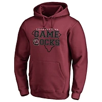 Men's Garnet South Carolina Gamecocks Logo Hometown Collection Pullover Hoodie