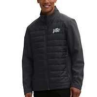 Men's Black Navy Midshipmen Hybrid Full-Zip Jacket