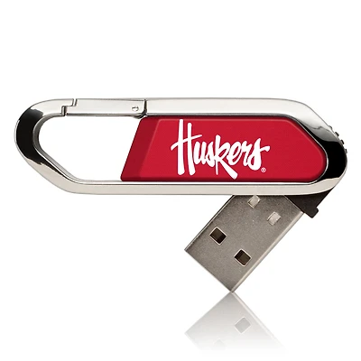 Nebraska Huskers 16GB Clip USB Flash Drive