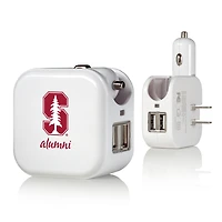 Stanford Cardinal Alumni 2-in-1 USB Charger