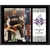 Mike Ditka Chicago Bears 12'' x 15'' Super Bowl XX Plaque with Replica Ticket