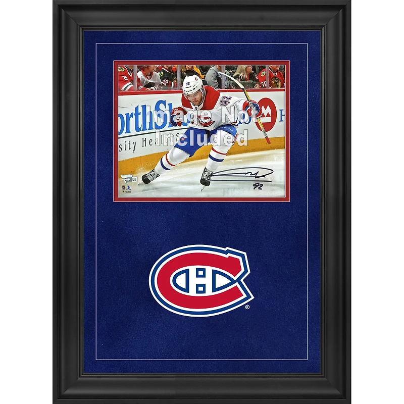 Montreal Canadiens 8'' x 10'' Deluxe Horizontal Photograph Frame with Team Logo