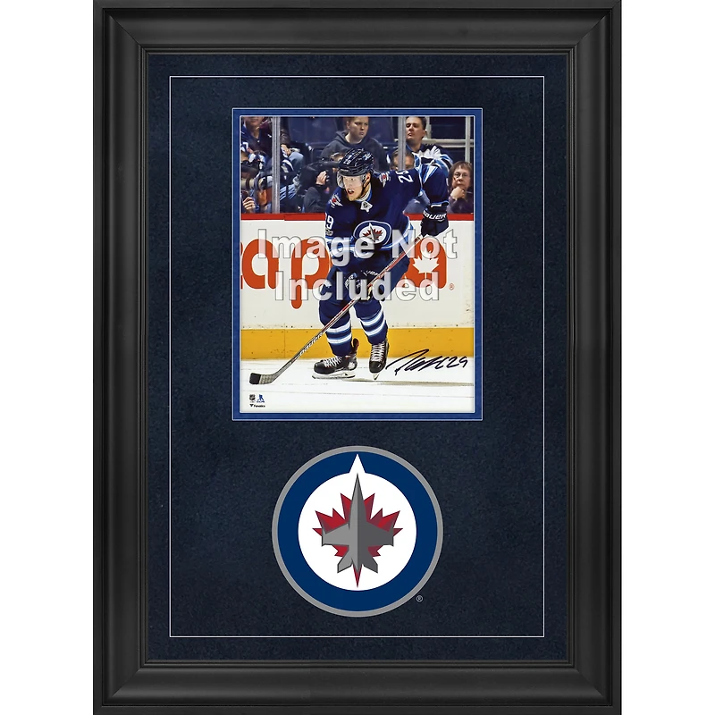 Winnipeg Jets 8'' x 10'' Deluxe Vertical Photograph Frame with Team Logo